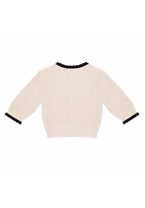 Cardigan con logo ELISABETTA FRANCHI KIDS | ENMA018 C FL0010188